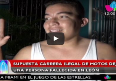 Supuesta carrera ilegal de motos deja una persona fallecida en León
