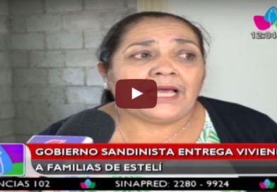 Gobierno Sandinista entrega viviendas a familias de Estelí