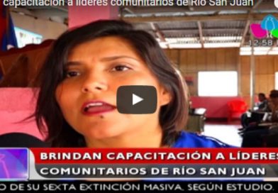 Brindan capacitación a líderes comunitarios de Río San Juan