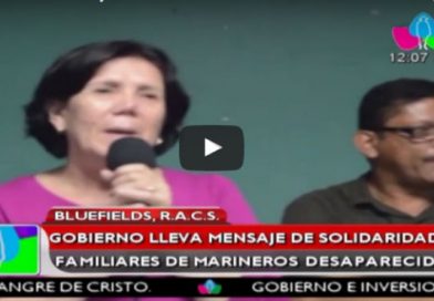 Gobierno lleva mensaje de solidaridad a familiares de marineros desaparecidos
