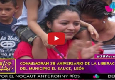 Conmemoran 38 aniversario de la liberación del Municipio El Sauce, León