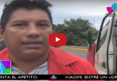 Se registra accidente de tránsito en la Comarca La Poma de Masaya