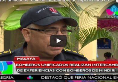 Bomberos unificados realizan intercambio de experiencias con Bomberos de Nindirí
