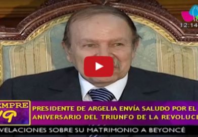 Presidente de Argelia envía saludo por el 38 aniversario del triunfo de la Revolución