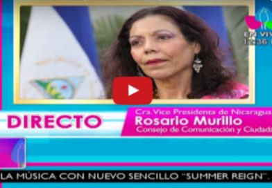Comunicación con la Vicepresidenta Compañera Rosario Murillo 14 Julio 2017