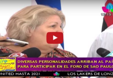 Diversas personalidades arriban al país para participar en el Foro de Sao Paulo