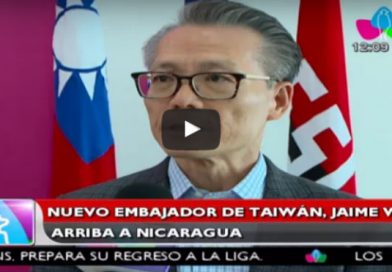 Nuevo embajador de Taiwán, Jaime Wu, arriba a Nicaragua