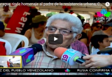 Nicaragua rinde homenaje al padre de la resistencia urbana, Cmdte Julio Buitrago