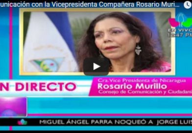 Comunicación con la Vicepresidenta Compañera Rosario Murillo 18 Julio 2017