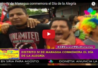 Distrito IV de Managua conmemora el Día de la Alegría