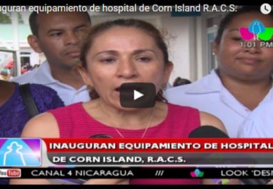 Inauguran equipamiento de hospital de Corn Island R.A.C.S.
