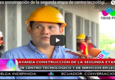 Avanza construcción de la segunda etapa de centro tecnológico y de servicios en León
