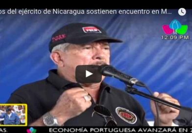 Retirados del ejército de Nicaragua sostienen encuentro en Matagalpa