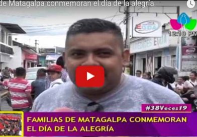 Familias de Matagalpa conmemoran el día de la alegría