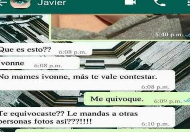 Su novia le envía una foto desnuda "por error" y él le dice esto