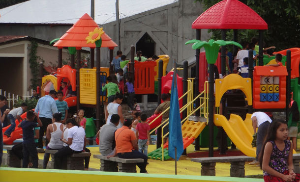 Nueva Guinea: finaliza segunda etapa del parque de feria Zona Número 5