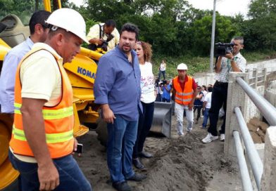 Alcaldía de Managua verifica avances en proyectos de drenaje en Managua