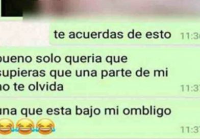 Su ex le mandó una foto íntima y le dijo que no podía olvidarla: la respuesta de ella lo dejó petrificado