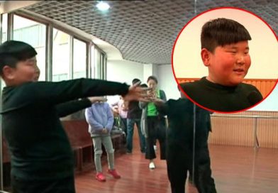 (+Vídeo) Niño chino sorprende al mundo con su baile y se hace llamar 'el gordito de la salsa'