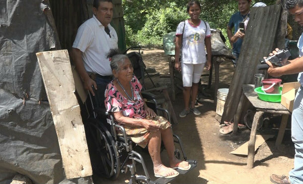 Gobierno Sandinista entrega sillas de ruedas en honor a la liberación de Pancorva en León