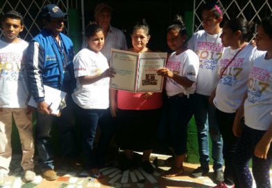 Gobierno entrega Títulos de Propiedad en Ciudad Sandino