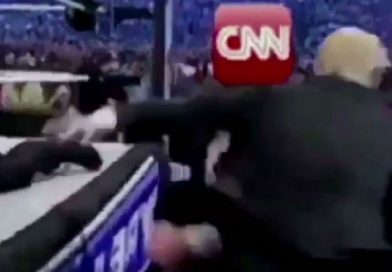Trump publica "meme" cayéndole a golpes a la CNN