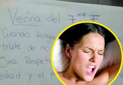 (+Foto) Piden a vecina no gritar como loca cuando tiene sexo