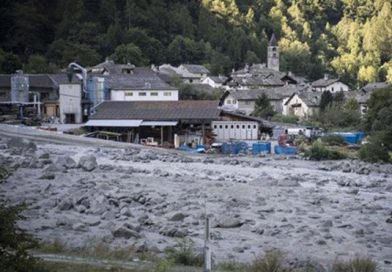 8 personas desaparecen tras deslizamiento de rocas en Suiza