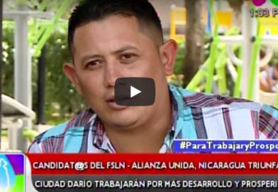 Candidat@s del FSLN de Ciudad Darío trabajarán por más desarrollo y prosperidad
