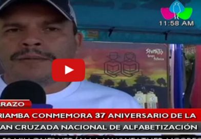 Diriamba conmemora 37 aniversario de la Gran cruzada nacional de alfabetización