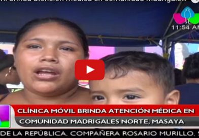 Clínica móvil brinda atención médica en comunidad Madrigales Norte, Masaya