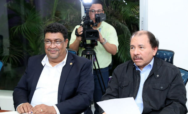 Presidente Daniel Ortega se reúne con delegación de alto nivel de Surinam