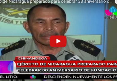 Ejército de Nicaragua preparado para celebrar 38 aniversario de fundación