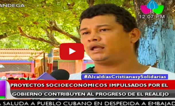 Proyectos socioeconómicos impulsados por el Gobierno contribuyen al progreso de El Realejo