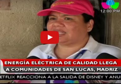 Energía eléctrica de calidad llega a comunidades de San Lucas, Madriz