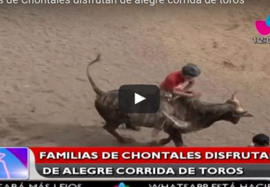 Familias de Chontales disfrutan de alegre corrida de toros