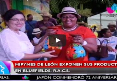 MIPYMES de León exponen sus productores en Bluefields, R.A.C.S
