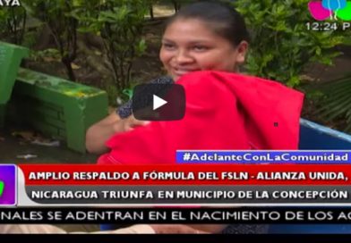Amplio respaldo a fórmula del FSLN Alianza Unida Nicaragua Triunfa en municipio de La Concepción