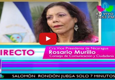 Comunicación con la Vicepresidenta Compañera Rosario Murillo 15 Agosto 2017