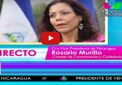 Comunicación con la Vicepresidenta Compañera Rosario Murillo 16 Agosto 2017