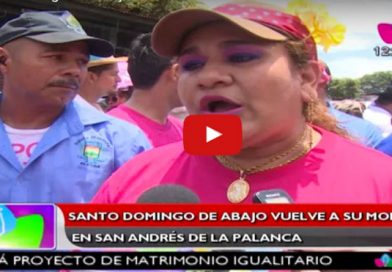 Santo Domingo de abajo vuelve a su morada en San Andrés de la Palanca