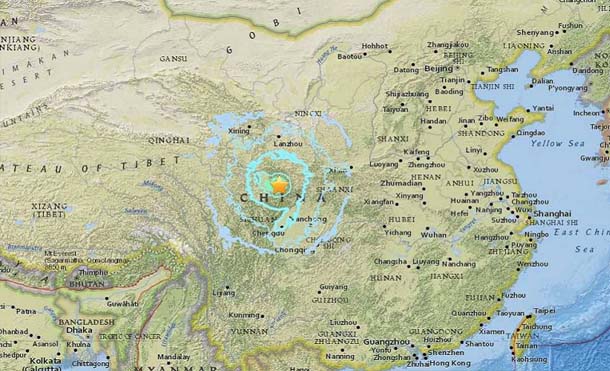 Un terremoto de magnitud 6,5 sacude la provincia china de Sichuan