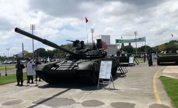 Ejército de Nicaragua inaugura Exposición Estática en Plaza La Fe