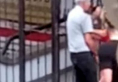 Graban a pareja de ancianos teniendo sexo en la calle