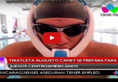 Triatleta Augusto Camey se prepara para Juegos Centroamericanos