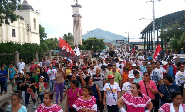 Somoteños respaldan a candidatos del Frente Sandinista