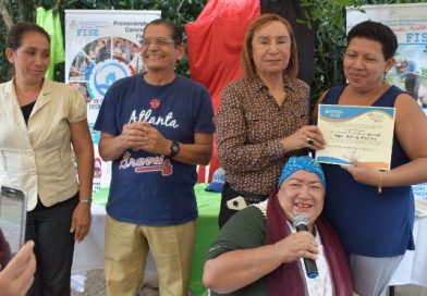FISE y alcaldía de Granada entregan reconocimiento al Comité de Agua Potable y Saneamiento