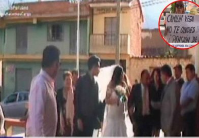 Mujer sorprende a padre de su hija cuando se casaba con otra