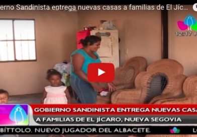 Gobierno Sandinista entrega nuevas casas a familias de El Jícaro, Nueva Segovia