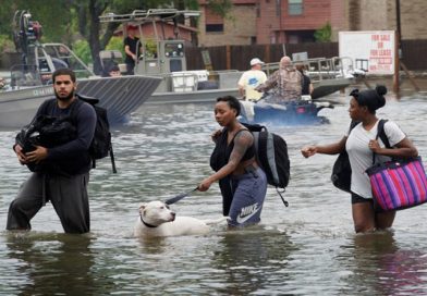 Impactantes imágenes de la catástrofe provocada por el huracán Harvey en Houston